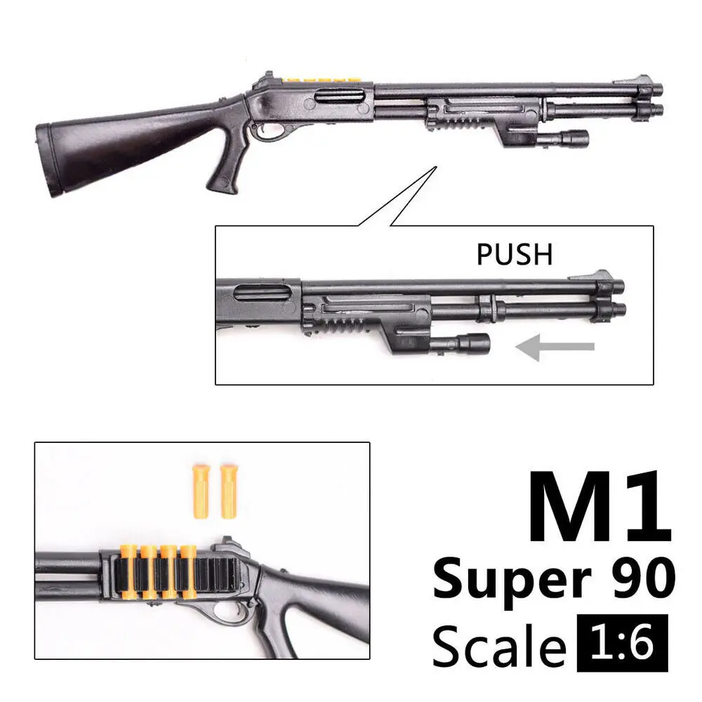1:6 модель оружия Бенелли M1 Super 90 Shot Gun сборки игрушки Пазлы Строительные кирпичи