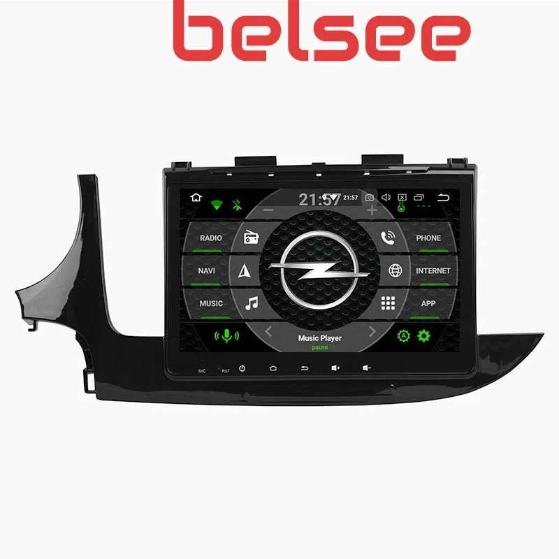Автомагнитола Belsee на Android 10 1 с сенсорным экраном 9 0 дюйма мультимедийный стерео