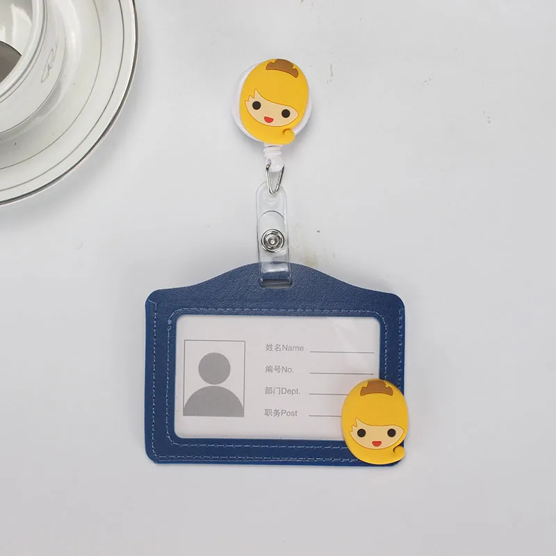 Дизайн медсестры раскладной держатель для бейджа Pull ID карты значок держатель Зажим для ремня с держателем для больницы, для школы офиса