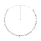 SLJELY, ожерелье из стерлингового серебра 925 пробы с шармами в виде слонов, регулируемая цепочка, Женские Ювелирные изделия, коллекция аксессуаров