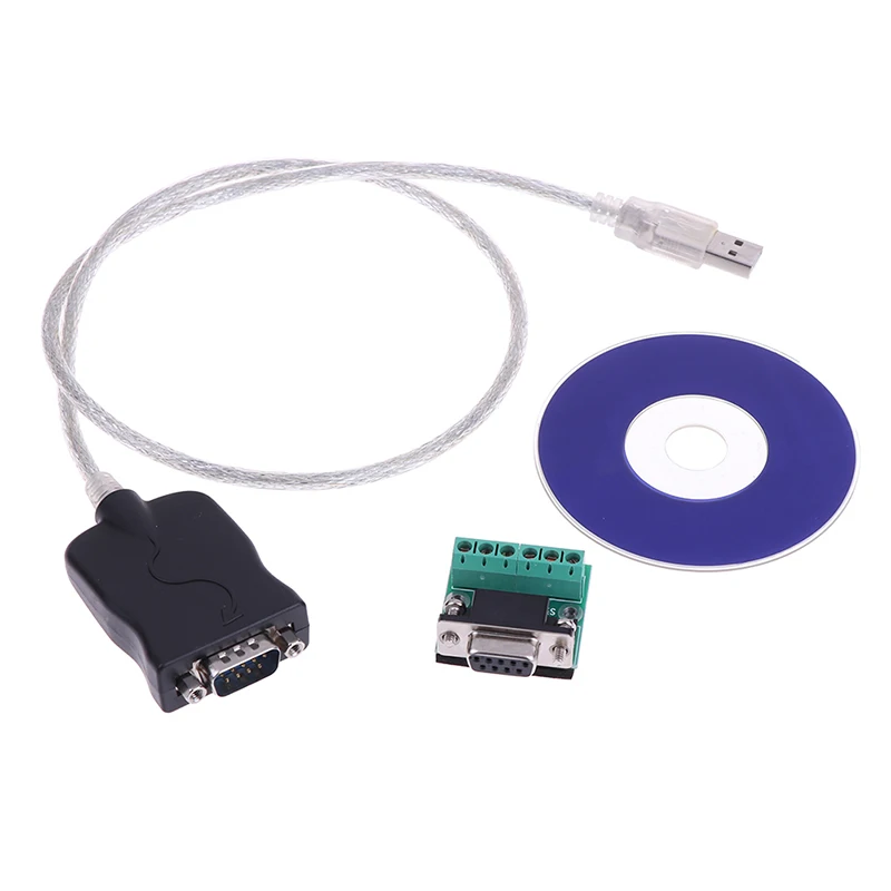 USB 2 0 в RS-485 RS-422 DB9 контактный разъем COM последовательный порт адаптер кабель
