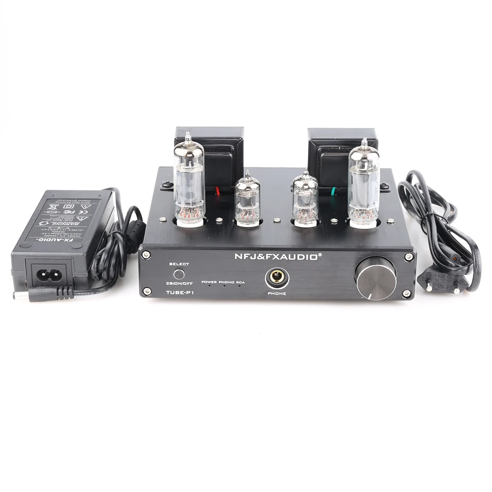 FX AUDIO 6J1 6P1 HIFI MCU односторонний классический Настольный усилитель мощности для