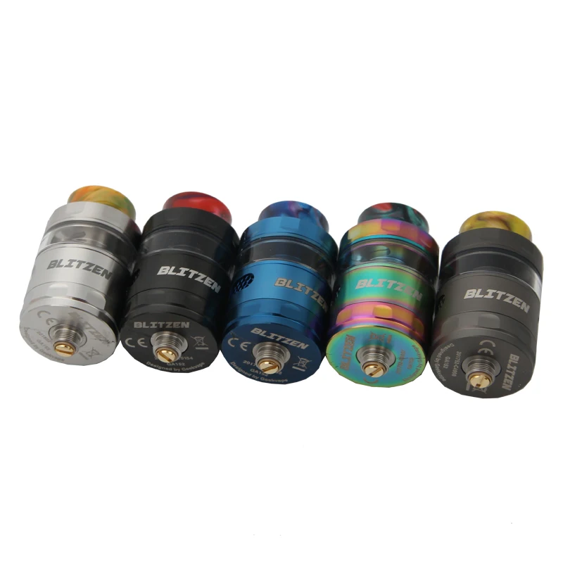 В наличии Geekvape Blitzen RTA 24 мм 2 мл/5 мл распылитель большой поток воздуха с Postless