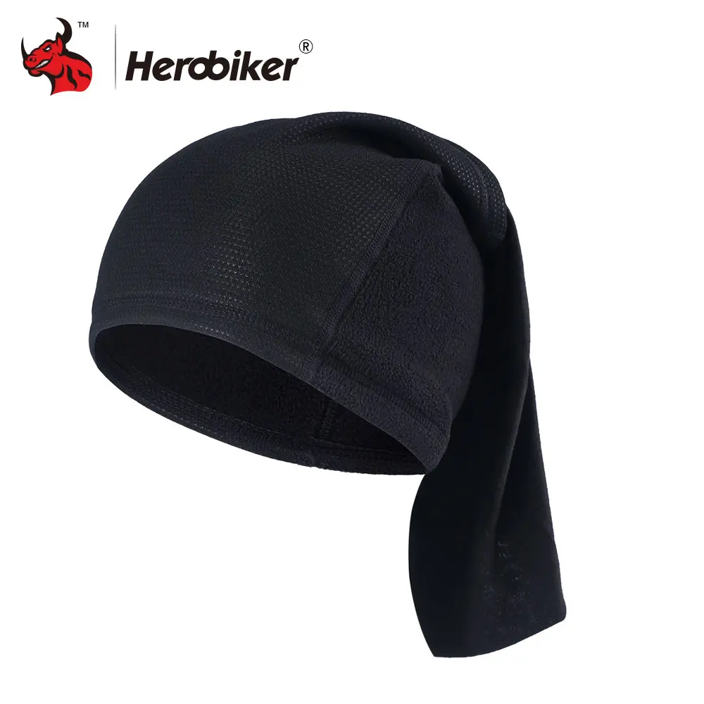 Мотоциклетная маска для лица HEROBIKER Зимняя Теплая Флисовая Балаклава шапка