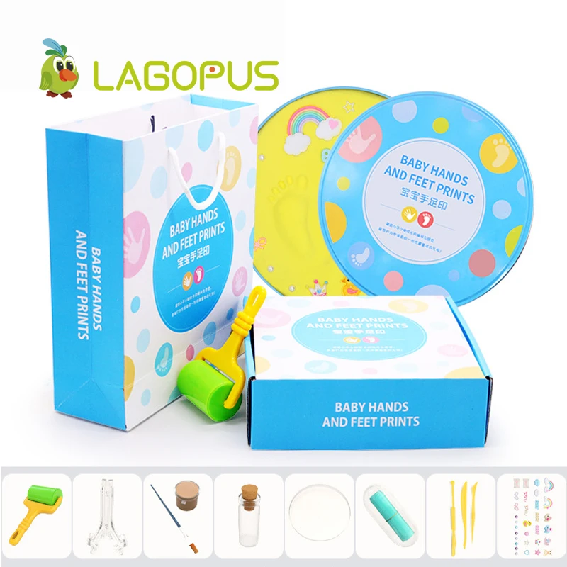 Lagopus Полимерная глина Детский принтер для рук и ног слизи пушистые изысканные