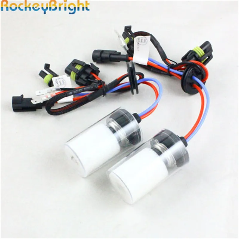Rockeybright 55 Вт DC 12 В H7 HID ксеноновая лампа 3000K 4300K 6000K 8000K 10000K фара hid ксеноновые фары