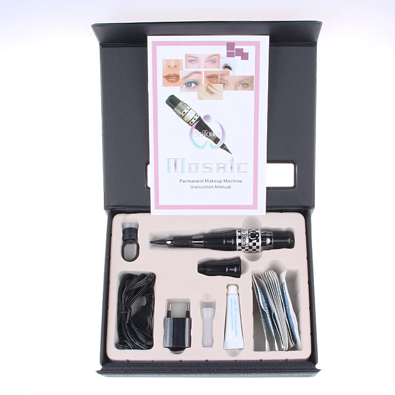 Mosaic PMU Machine Kit Motor Rotary Tatoo machine Permanent Makeup Pen For Eyebrows Microblading maquina de tatuagem tattoo gun | Красота и