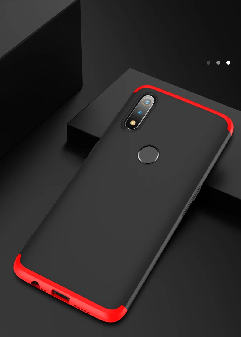 Чехол для OPPO Realme 3 Pro, роскошный защитный чехол с магнитным кольцом, ударопрочный корпус для OPPO Realme 3 Pro Coque