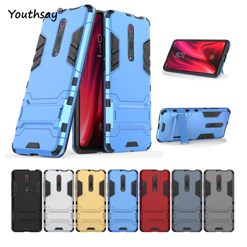 

For Xiaomi Redmi K20 Case Luxury Robot 6.39" Hard Back Coque Fundas Phone Case For Xiaomi Mi 9T Cover For Redmi K20 Case