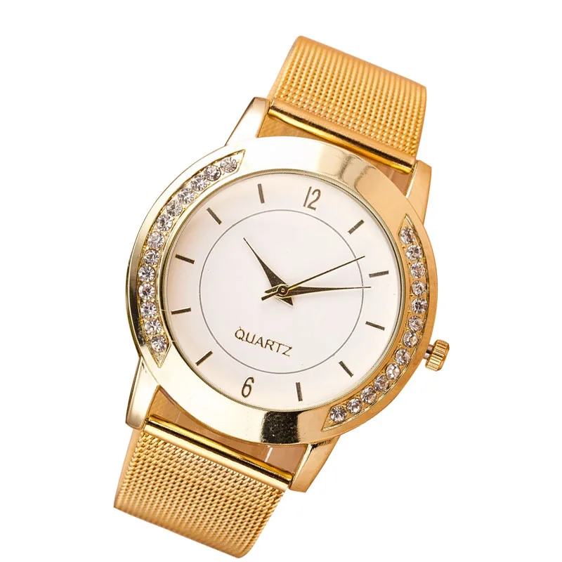 Великолепный хит продаж модные женские Аналоговые кварцевые наручные часы из - Фото №1