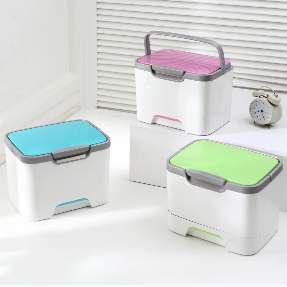 

1PC Cosmetic Orangizer First Aid Kit Multi-layer Plastic Medicine Box Household Multifunctional Home Storage Boxes OK 0559