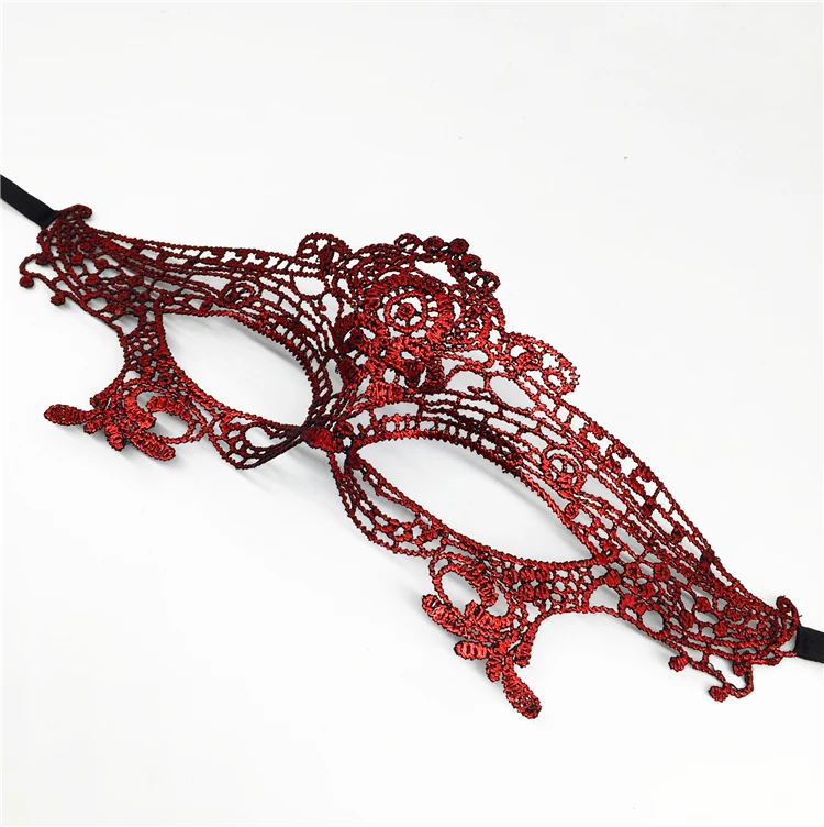 1Pcs Halloween Girls Women Red Sexy Lady Lace queen Masks for Masquerade Party Fancy Dress Costume Birthday Decor | Дом и сад