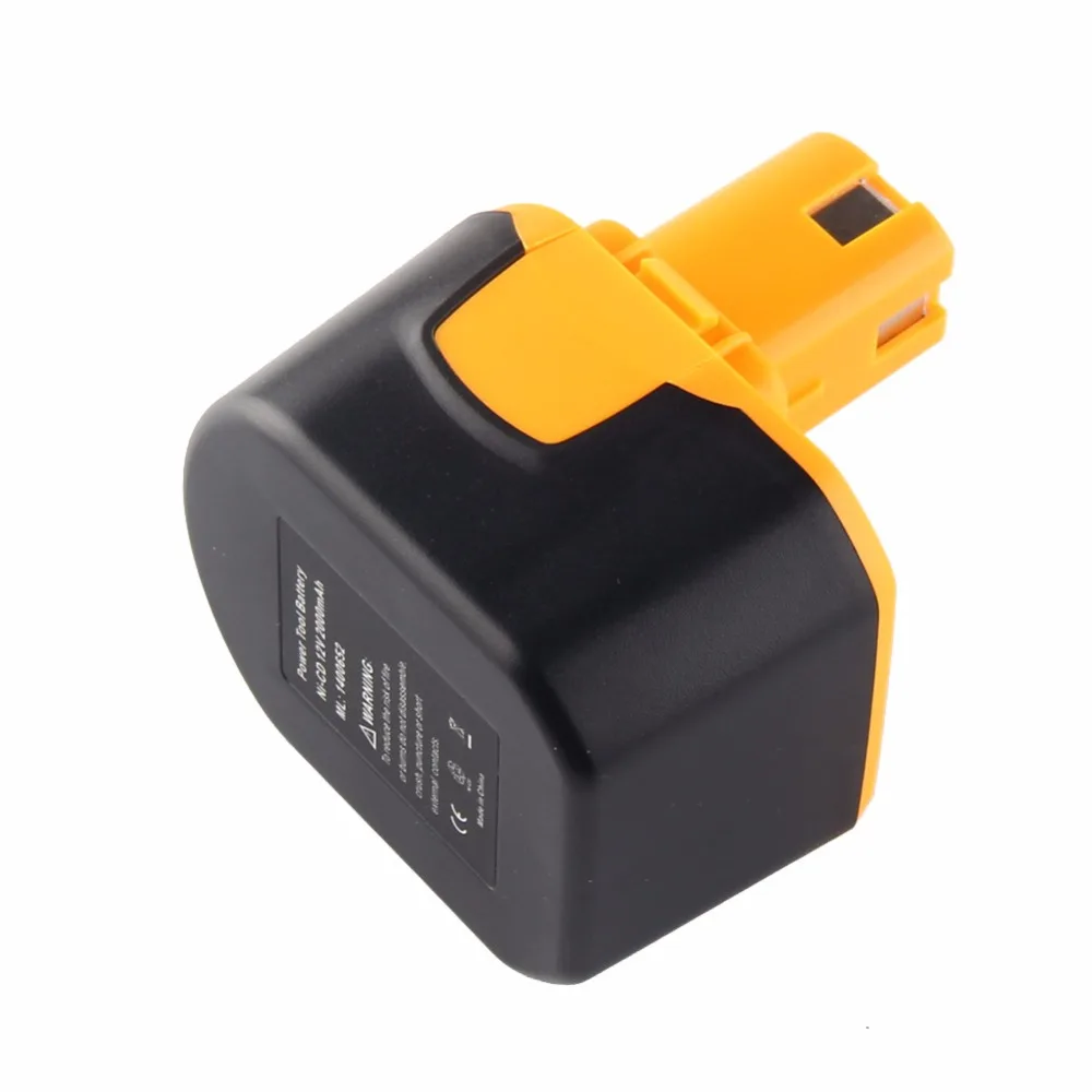 Eleoption 12 в 2000 мАч Ni-CD аккумулятор для Ryobi 1400652 1400652B 1400670 B-1230H B-1222H B-1220F2 B-1203F2