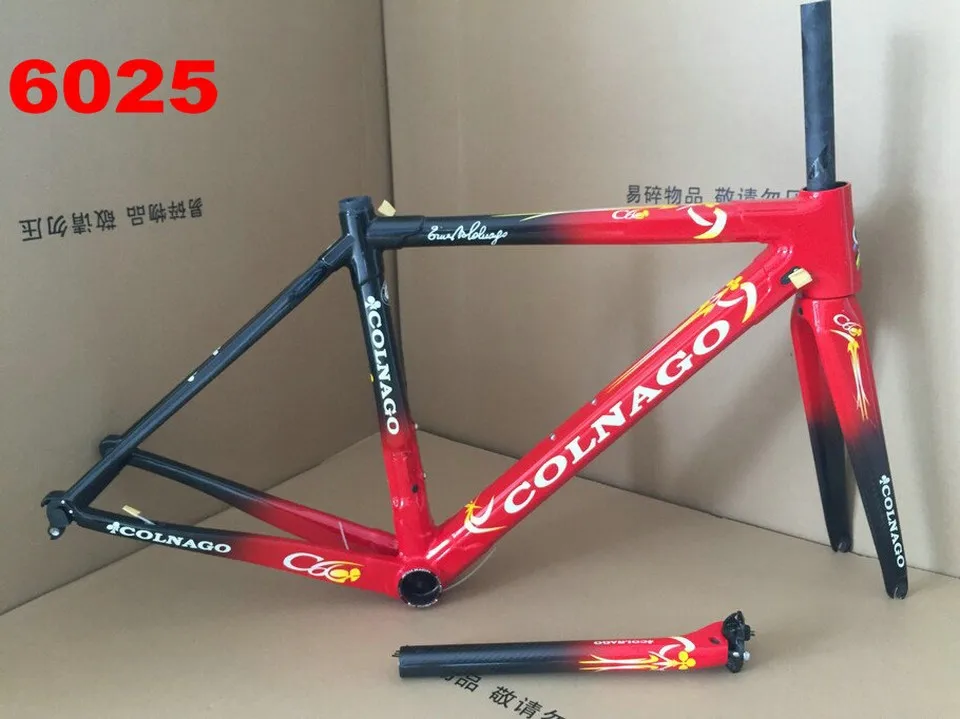 Ручек 28 цветов премиум класса Colnago C60 c64 рамка набор углеродных велосипедов дорожный велосипед рама глянцевая рамка Комплект