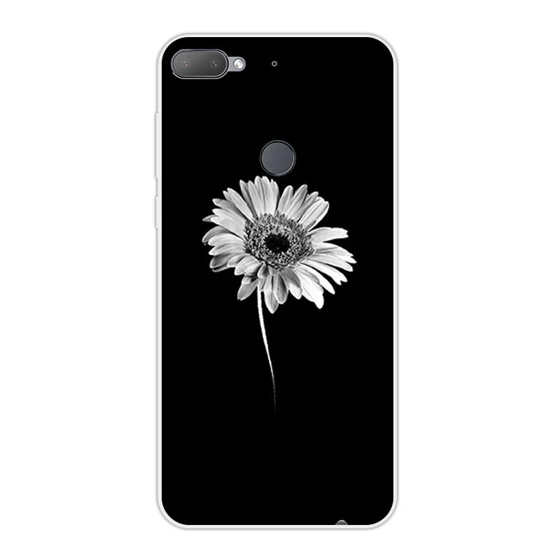 Чехол для мобильного телефона 6 0 HTC Desire 12 Plus TPU + Мягкий силиконовый чехол Темный |