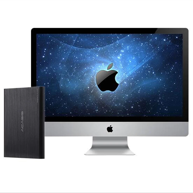 Высокая скорость Acasis FA-08US 2,5 дюймов SSD корпус SATA to USB3.0 Механическая твердотельная коробка алюминиевый SATA HDD корпус