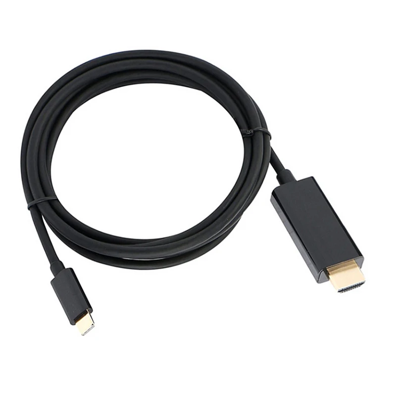 Ttten 1.8 м USB 3.1 Тип C к HDMI кабель Мужской 4 К для macBook Pro Huawei matebook Chromebook ноутбук |