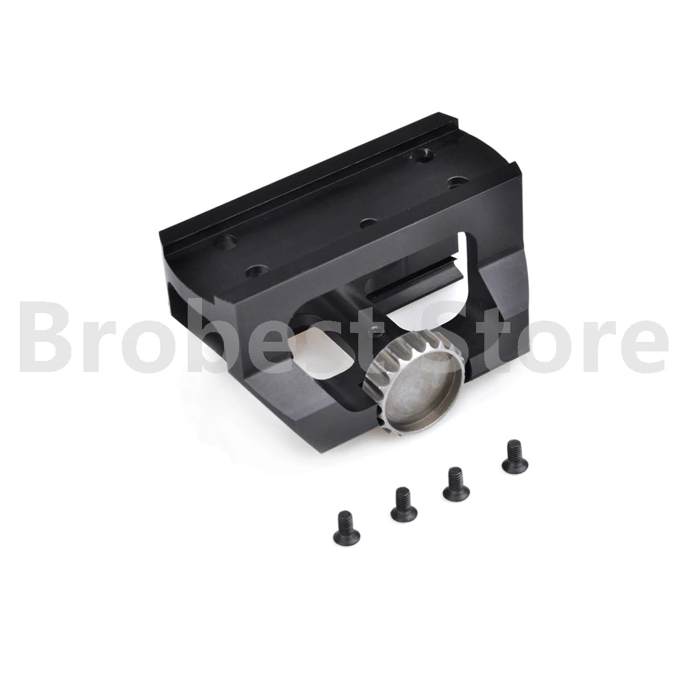 Brobest низкого сопротивления крепление для JJ Airsoft T1/T 1 Red Dot и TR02/T2/T 2 (черный)