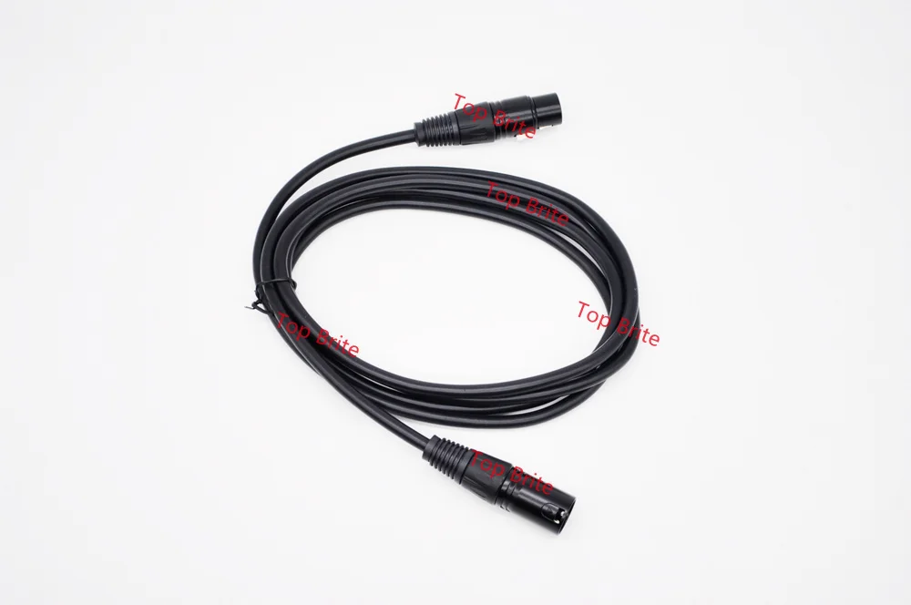 Высококачественный кабель DMX512 длиной 2 метра 3 контактный для подключения