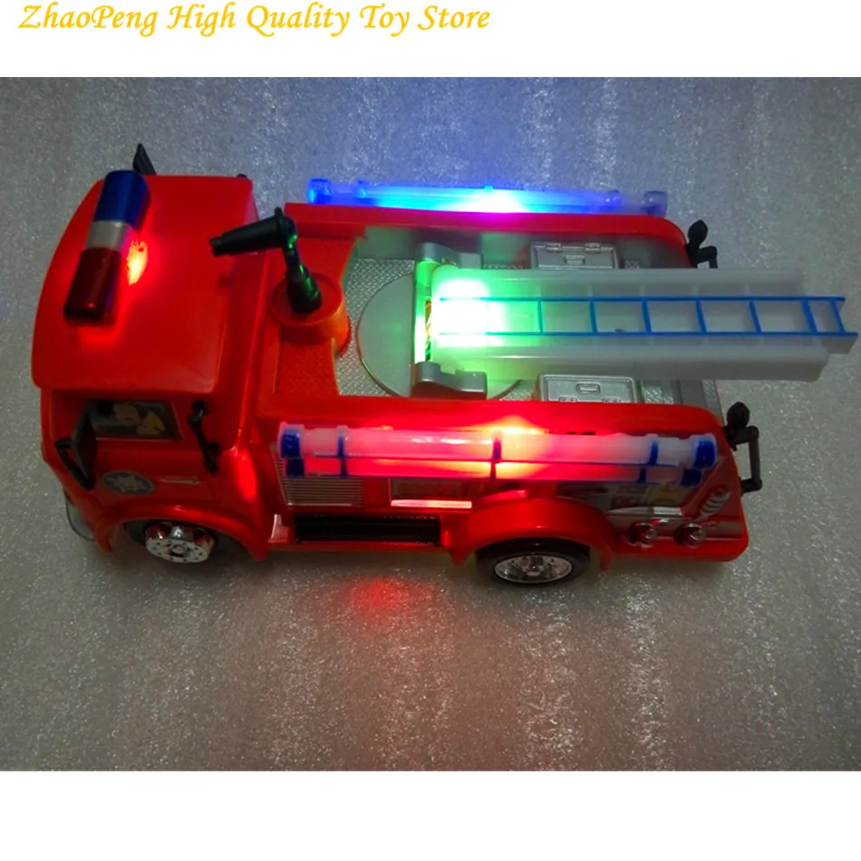 Пожарный Сэм игрушечный грузовик телефон с музыкой светодиодный светодиодная