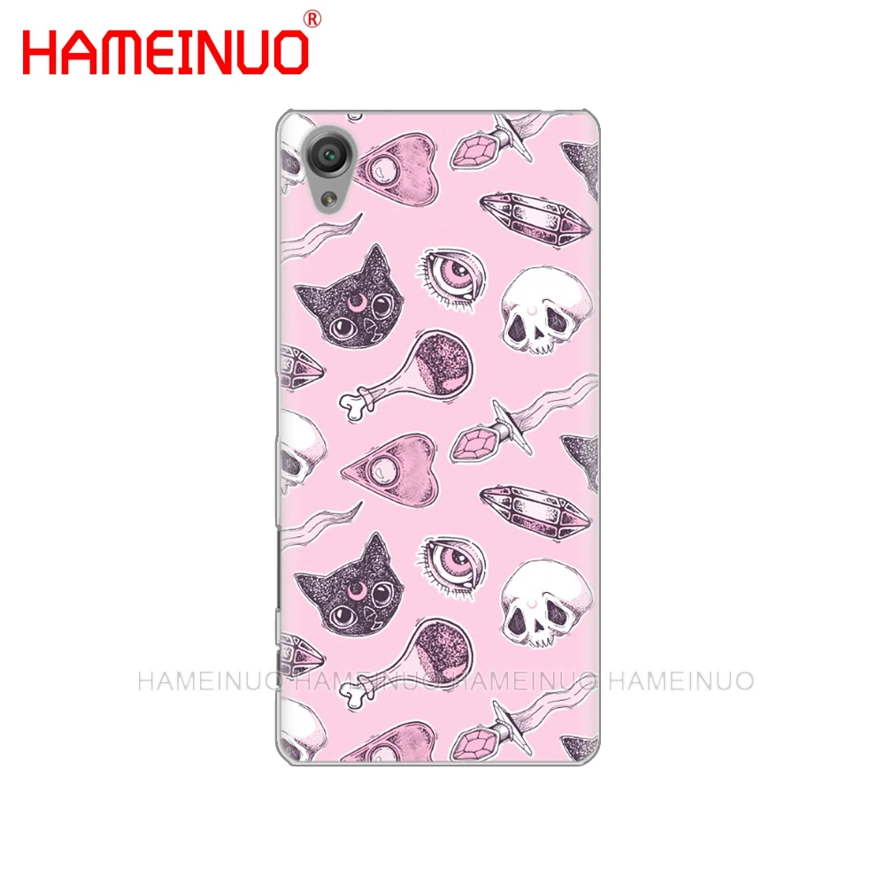 Чехол для телефона HAMEINUO Pastel Goth Girl Bats Радужный чехол sony xperia C6 XA1 XA2 XA ULTRA X XP L1 L2 XZ1 compact
