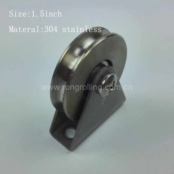 1 5 дюймовые скользящие ролики из Проволочной веревки/колеса/шкивы/бегунки с