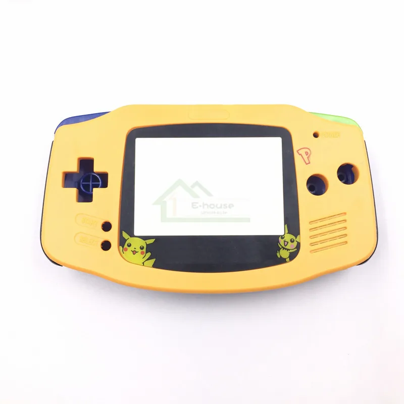 Ограниченная серия корпуса чехол для замены кожи для Gameboy Advance для игровой консоли GBA с цветными кнопками