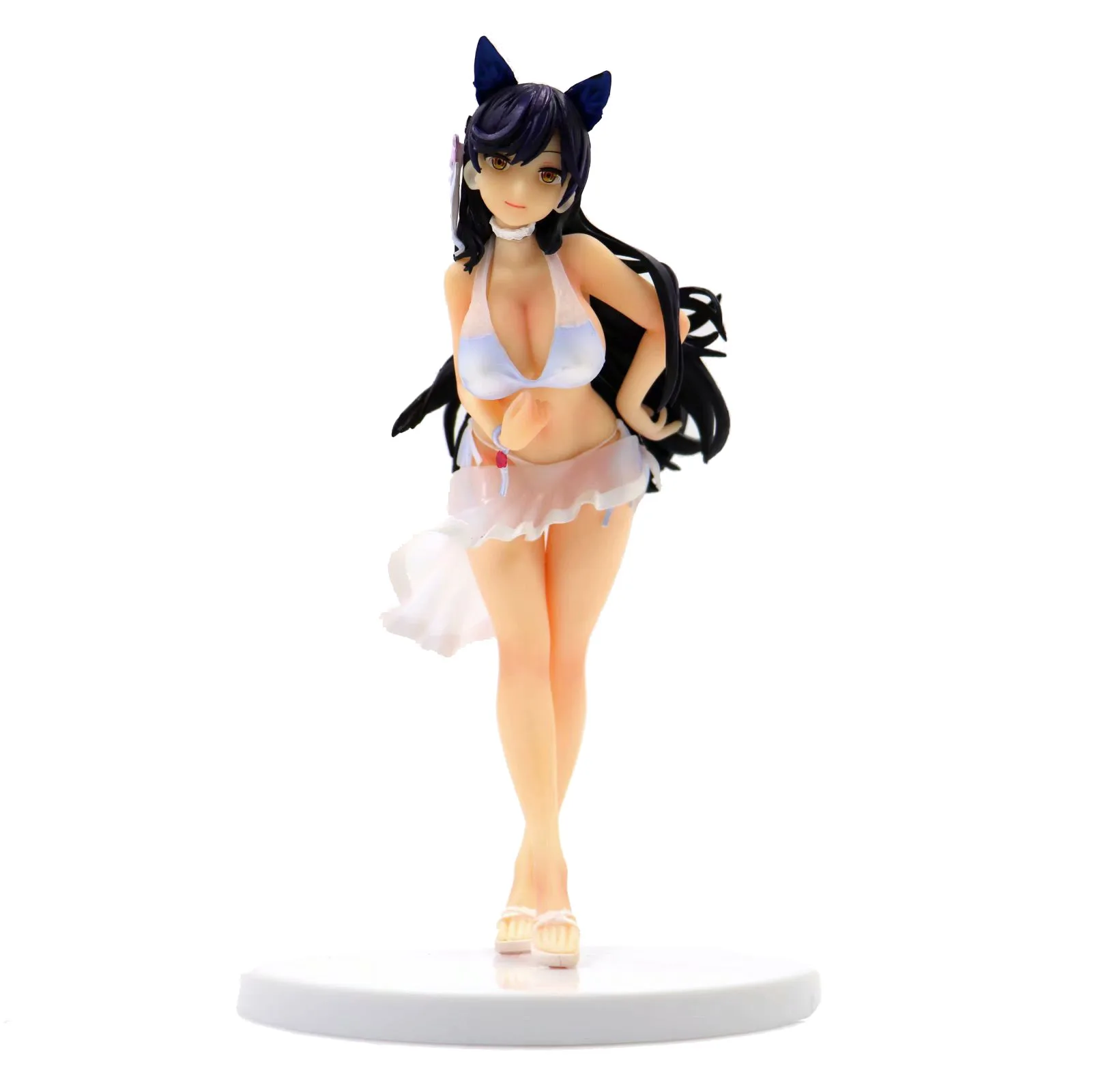 Игра Azur Lane IJN Atago кошачьими ушками на капюшоне милые сексуальные девушки Рисунок