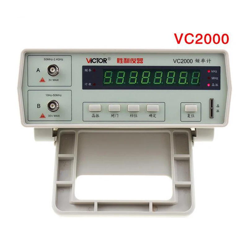Многофункциональный измеритель частоты VC2000 высокоточный Автоматический