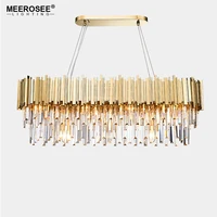 new arrival contemporary crystal chandelier lighting fixture creative lustres hanging suspension light dining living room lamp