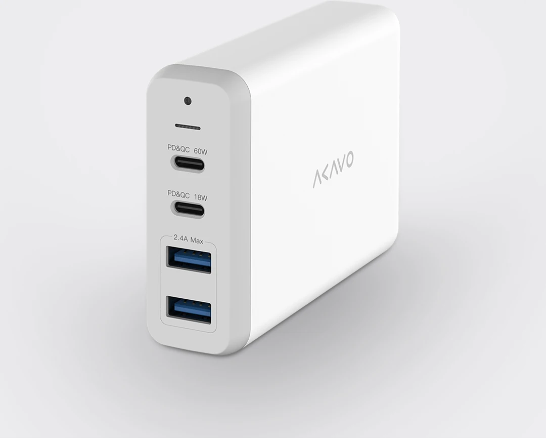 Xiaomi AKAVO F1 многопортовое зарядное устройство 75 Вт Супер мощность C порт мульти-протокол sup порт основной ноутбук совместимый для Redmibook 14
