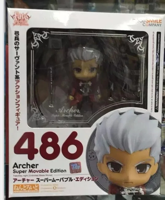 Судьба/ночь фигурку Арчер Nendoroid 486 # ПВХ Рисунок Игрушки 100 мм Судьба Ночь