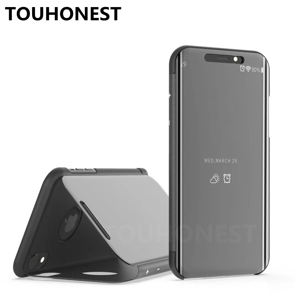 Роскошный чехол для iPhone XS Max XR 8 Plus 7 plus ультра тонкий зеркальный X 5 5S SE 6 S телефона |