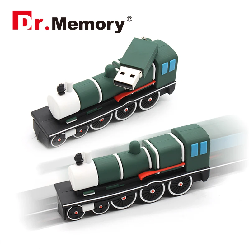 Новый классный мультяшный USB флэш накопитель мини модель поезда 4 ГБ 8 16 32