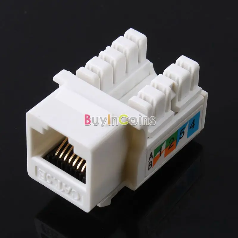 5 шт. Cat5E 110 отверстие Keystone Jack RJ45 CAT5 СЕТЬ #53046|jack audio|rj45 modular jackrj45 rj11 crimping tool |