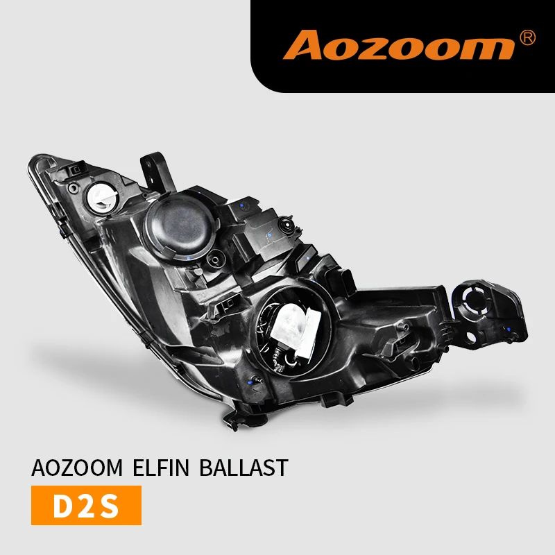 Aozoom New Arrival Smallest elfin Xenon D1S D2S 35W AC Slim Ballast kit HID Headlight bulb 12V Hid Kit | Автомобили и мотоциклы