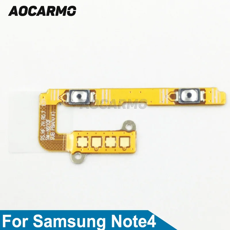

Aocarmo Volume Button Flex Cable Replacement Part For Samsung Galaxy Note 4 N910/N910A/N910T/N910V/N910P/N910F