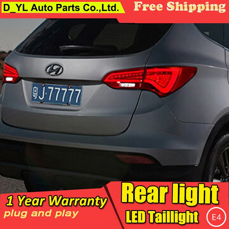 Car Styling Accessories for Hyundai IX45 LED Taillights Korea Style Tail Lamp Rear DRL+Brake+Park+Signal led light | Автомобили и