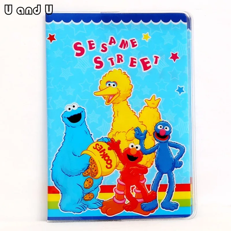 ПВХ мультфильм держатель паспорта для путешествий тонкий кожаный обложка ID