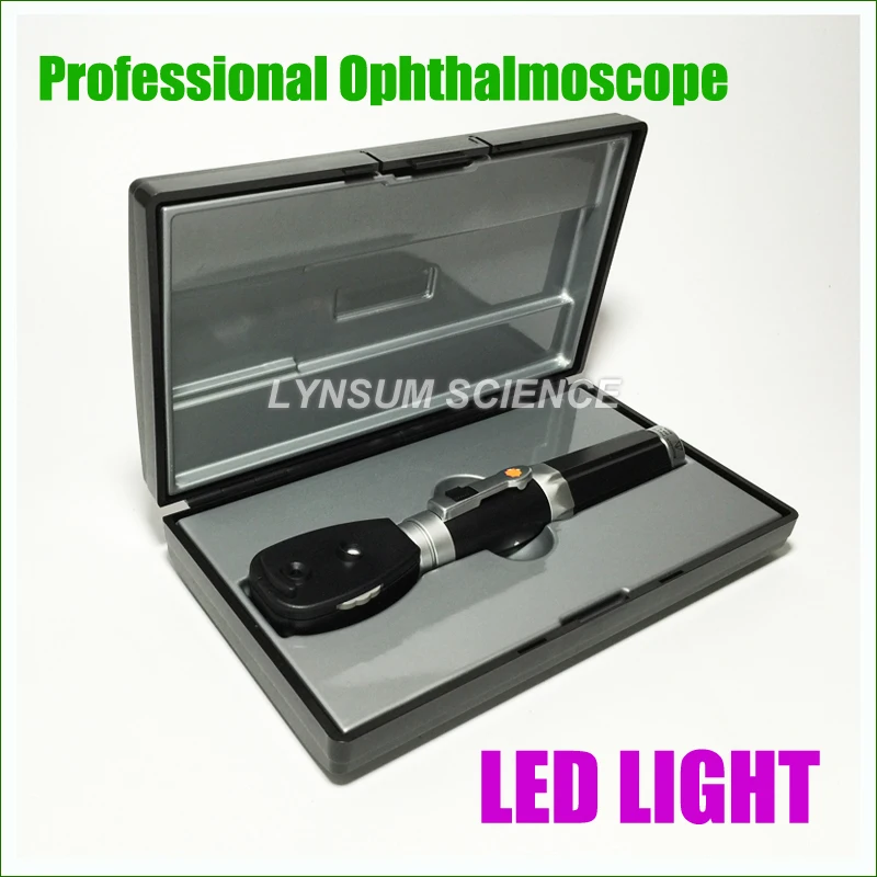 

Professional Medical Oftalmoscopio Eye LED Diagnositc Kit Portable Ophthalmoscope