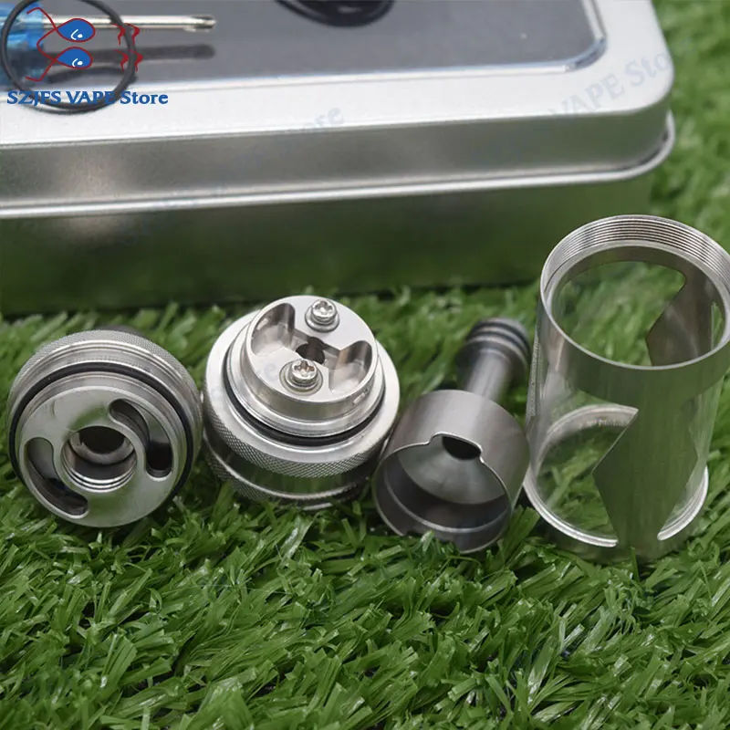 Атомайзер Taifun gt3 RTA емкость 5 мл 24 мм с резервуаром air flow испаритель контролем VS GT4 FIT