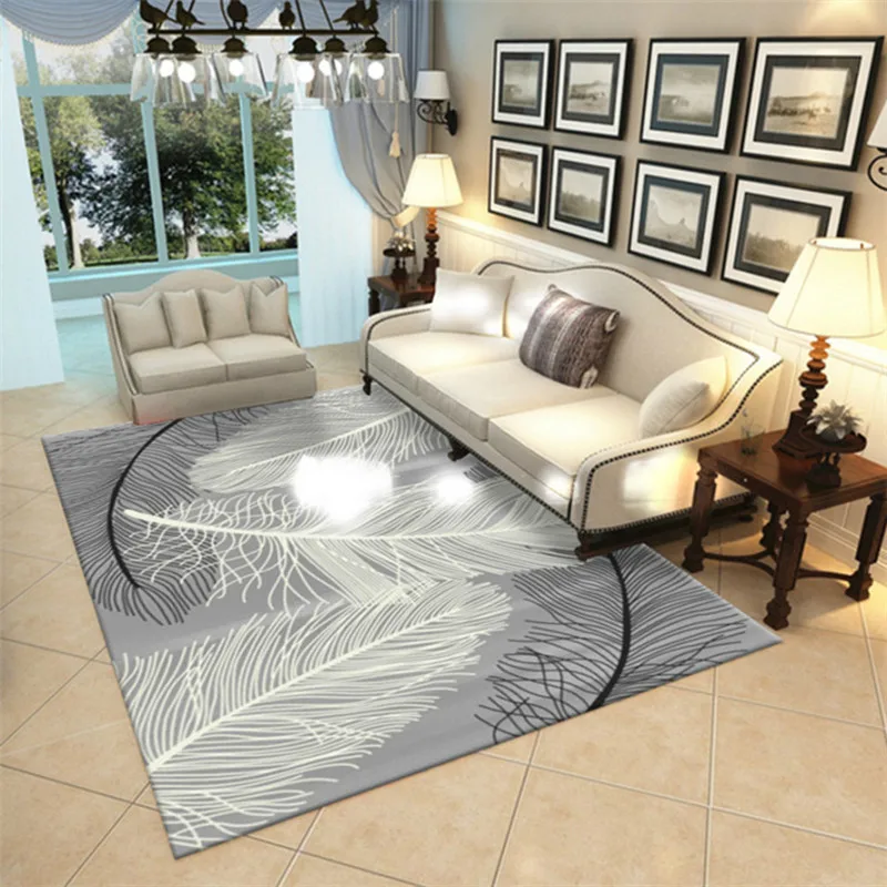 

New Creative Cartoon Printed carpet Household Rectangle carpets Living room bedroom decor area rug Sofa coffee table Floor Mats