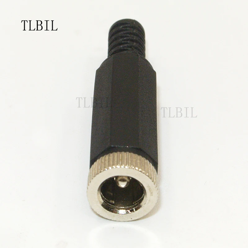 10 шт. разъем питания постоянного тока 2 1x5 5/2 5x5 5 мм гнездо комплект DIY