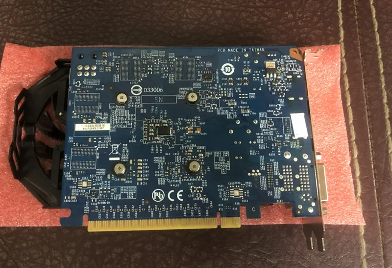 Видеокарта GIGABYTE графическая 750 Ti 2 Гб бит GDDR5 видеокарты для nVIDIA Geforce GTX 750Ti Dvi Hdmi б/у
