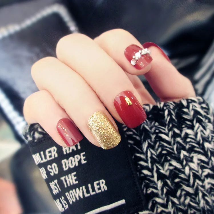 24 шт. кончики для наращивания ногтей (без клея)|full nail tips|nail tipsnail false |