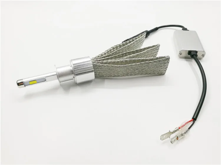 Авто-Стайлинг H1 светодиодный фар автомобиля 96 Вт 11520 люмен Headbulbs комплект трансформирующихся ламп Авто Передняя лампочка для фар Все в одном