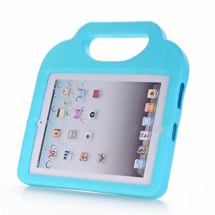 Cover For Apple ipad 2 3 4 Kids Tablet Protecter Shell Safe EVA Rubber Handle Stand Case 9.7 inch Drop Shipping +Gift | Компьютеры и