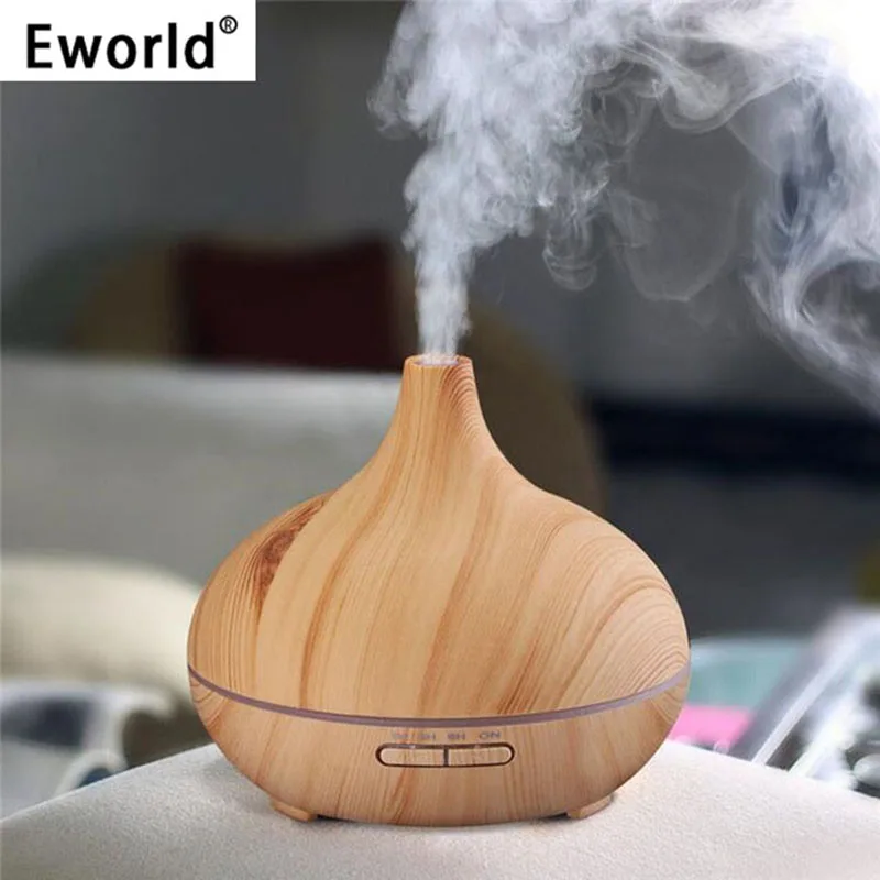 Eworld 300 мл увлажнитель воздуха Эфирное масло Diff использовать r Арома Лампа Электрический диффузор аромата для ароматерапии тумана для домашнего использования