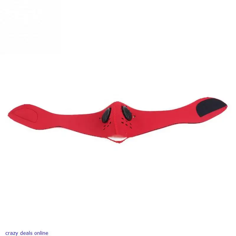 New Red Bicycle Motorcycle Ski Anti Dust Half Face Mask Cycling Bike Masks Filter |
