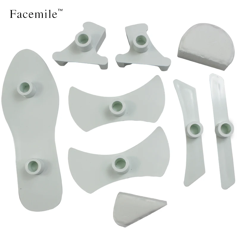 9 шт./компл. Пластиковая форма для женской обуви с мастикой Дамская обувь на